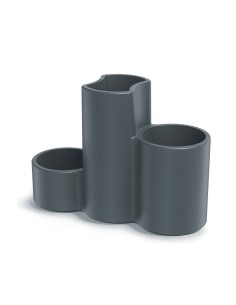 Pflanzgefäß Trio 80 × 30 × 56 cm matt, 21 L – Betongrau | Töpferkönig