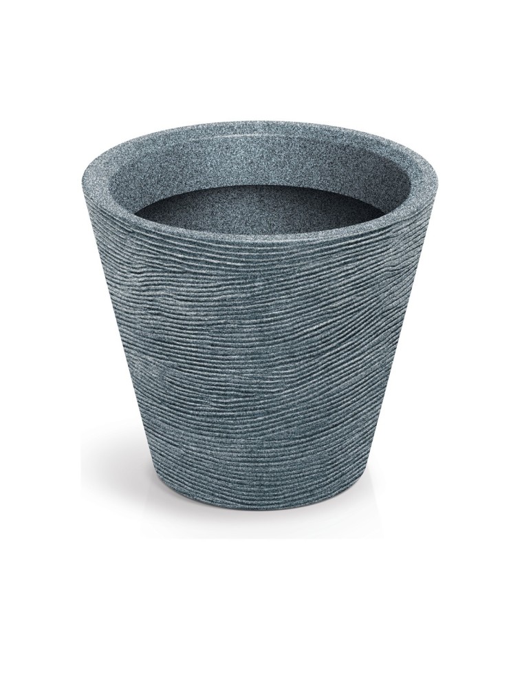 Blumentopf rund Ø40 × 34 cm Steinoptik, 22 L – Granit | Töpferkönig