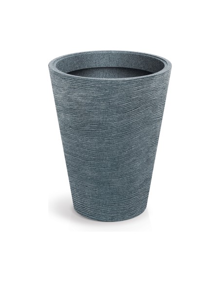 Pflanzkübel rund Ø48 × 60 cm Steinoptik, 66 L – Granit | Töpferkönig