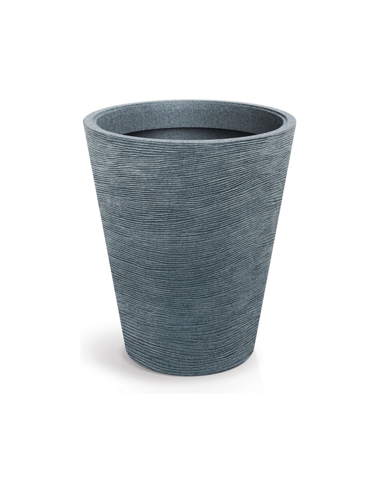 Pflanzkübel rund Ø60 × 70 cm Steinoptik, 120 L – Granit | Töpferkönig