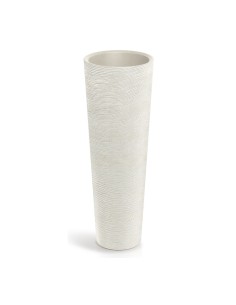 Pflanzsäule XXL rund Ø40 × 110 cm Steinoptik, 18 L – Sand | Töpferkönig