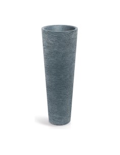 Pflanzsäule XXL rund Ø48 × 135 cm Steinoptik, 33 L – Granit | Töpferkönig