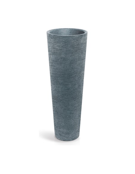 Pflanzsäule rund Ø48 × 135 cm Steinoptik, 33 L – Granit | Töpferkönig