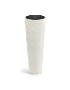 Pflanzsäule XXL rund Ø40 × 110 cm Steinoptik, 20 L – Sand | Töpferkönig