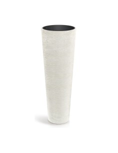 Pflanzsäule rund Ø48 × 135 cm Steinoptik, 31 L – Sand | Töpferkönig