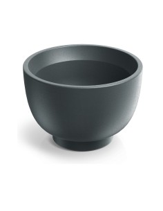 Blumentopf rund Ø40 × 26 cm matt, 12 L – Graphit | Töpferkönig 2