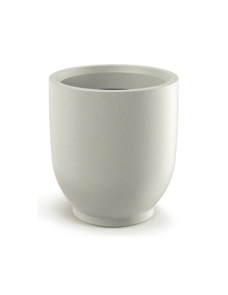 Blumentopf rund Ø48 × 52 cm matt, 59 L – Sand | Töpferkönig