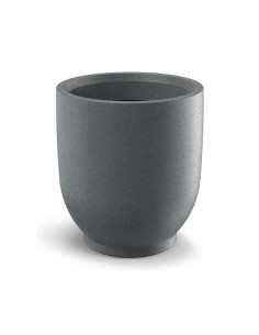 Blumentopf rund Ø48 × 52 cm matt, 59 L – Granit hell | Töpferkönig