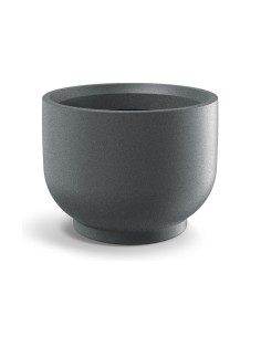 Blumentopf rund Ø58 × 45 cm matt, 74 L – Granit hell | Töpferkönig