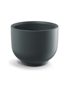 Pflanzkübel rund Ø75 × 59 cm matt, 142 L – Graphit | Töpferkönig