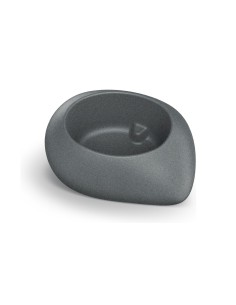 Pflanzschale oval 40 × 30 × 20 cm matt, 5 L – Granit hell | Töpferkönig
