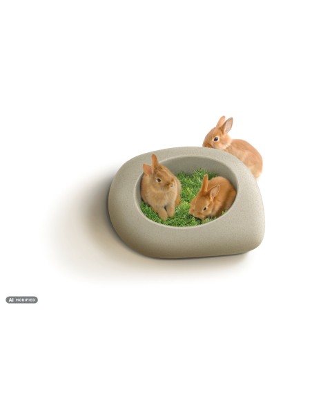 Pflanzschale oval 40 × 30 × 20 cm matt, 5 L – Sand | Töpferkönig
