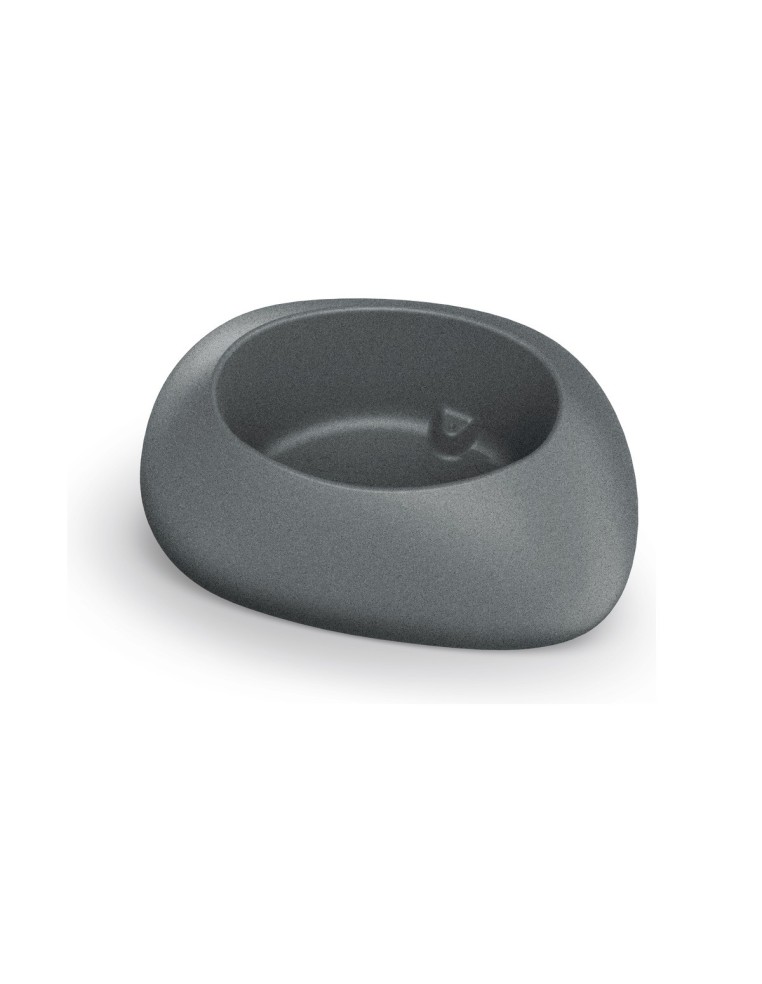 Pflanzschale oval 50 × 40 × 25 cm matt, 8 L – Granit hell | Töpferkönig