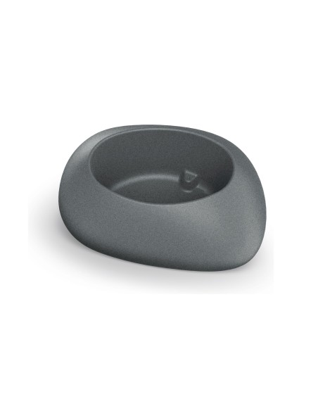 Pflanzschale oval 50 × 40 × 25 cm matt, 8 L – Granit hell | Töpferkönig