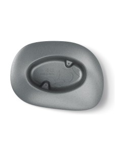 Pflanzschale oval 50 × 40 × 25 cm matt, 8 L – Granit hell | Töpferkönig 2