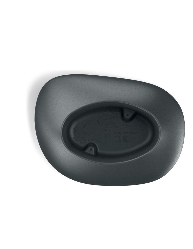 Pflanzschale oval 50 × 40 × 25 cm matt, 8 L – Graphit | Töpferkönig