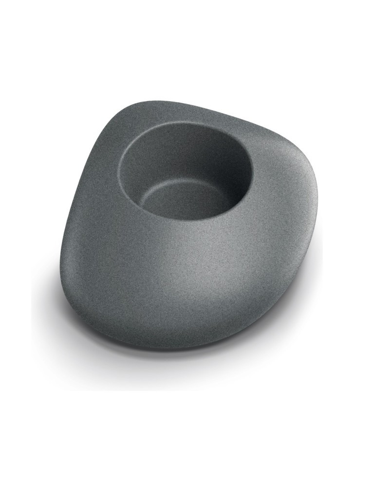 Pflanzschale oval 57 × 53 × 26 cm matt, 8 L – Granit hell | Töpferkönig