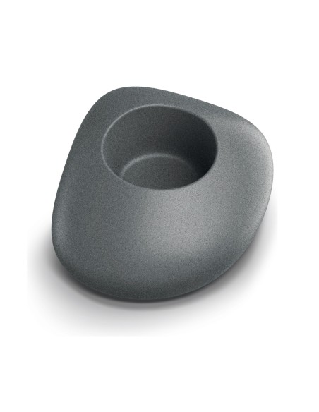 Pflanzschale oval 57 × 53 × 26 cm matt, 8 L – Granit hell | Töpferkönig