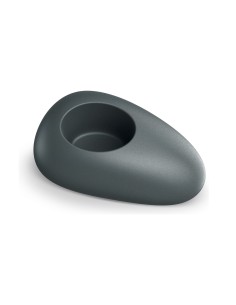 Pflanzschale oval 77 × 46 × 28 cm matt, 10 L – Graphit | Töpferkönig