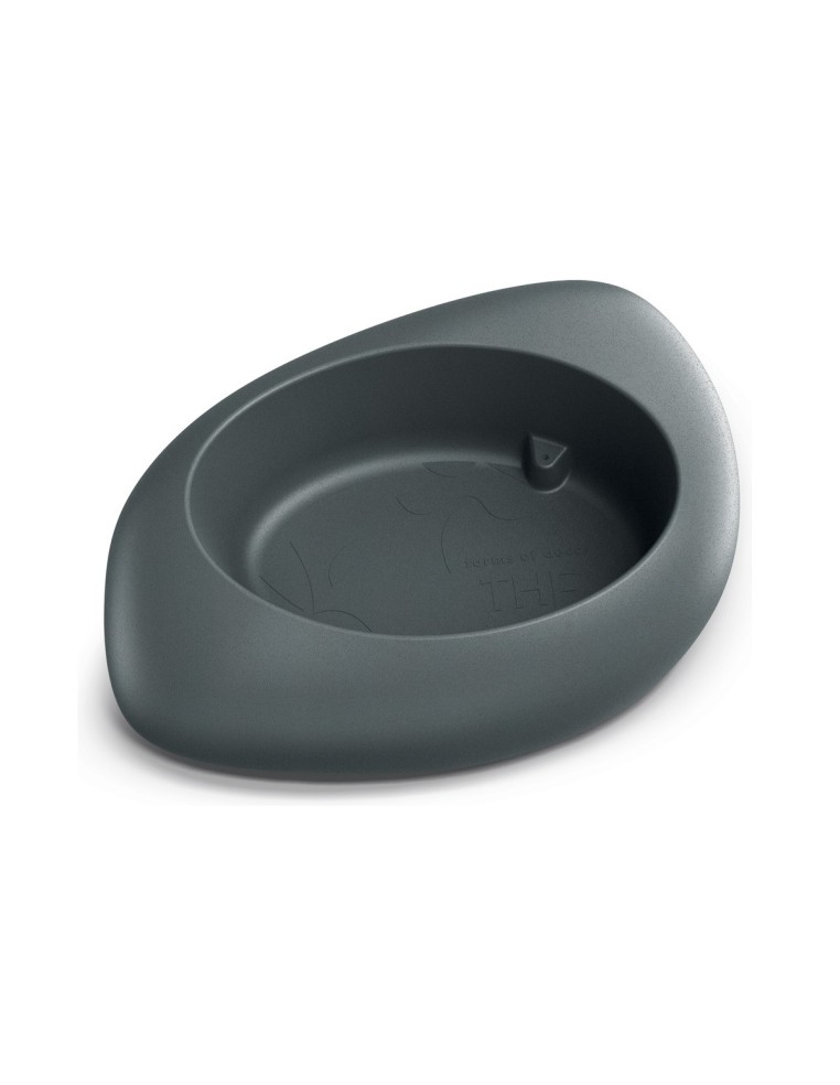 Pflanzschale oval 80 × 58 × 30 cm matt, 30 L – Graphit | Töpferkönig