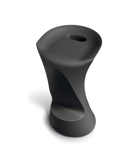 Barhocker, Rotationsguss – Schwarz | Töpferkönig