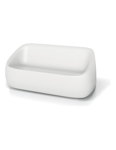 Loungesofa, Rotationsguss, abgerundet – Weiß | Töpferkönig