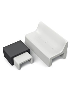 Couchtisch, Rotationsguss – Weiß | Töpferkönig 2