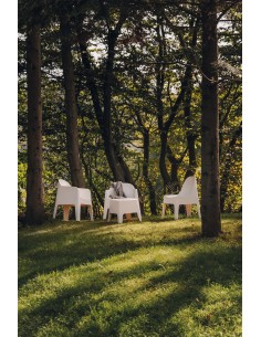 Beistelltisch / Hocker, Monoblock, seidenmatt, stapelbar – Anthrazit | Töpferkönig 2