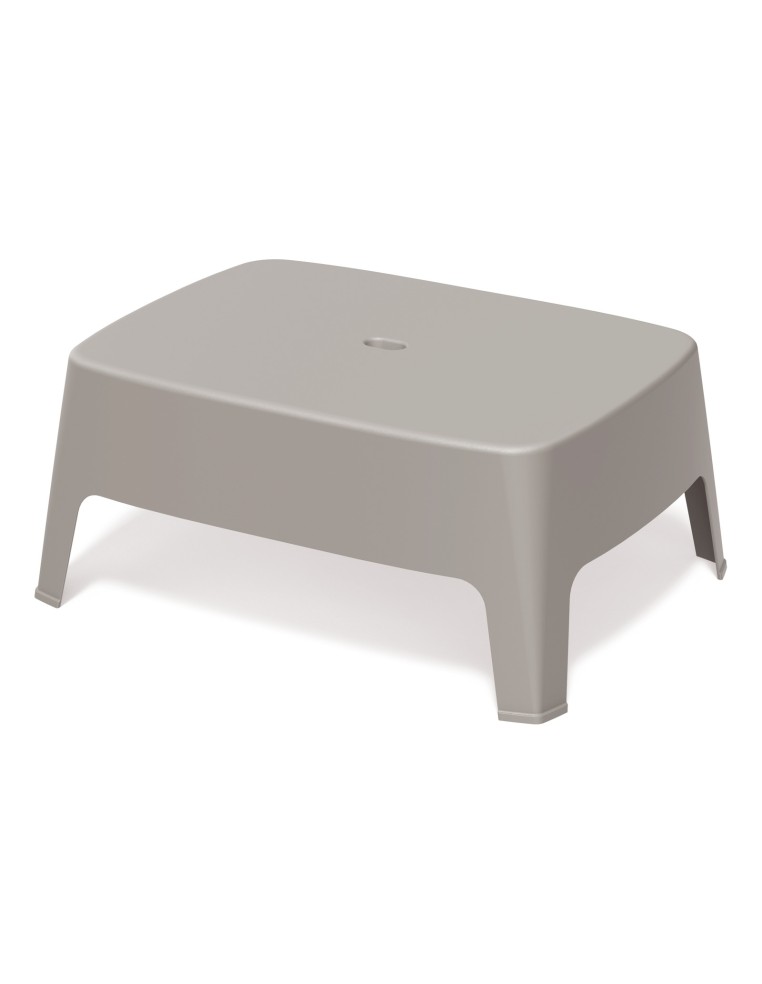 Couchtisch, Monoblock, seidenmatt – Taupe | Töpferkönig
