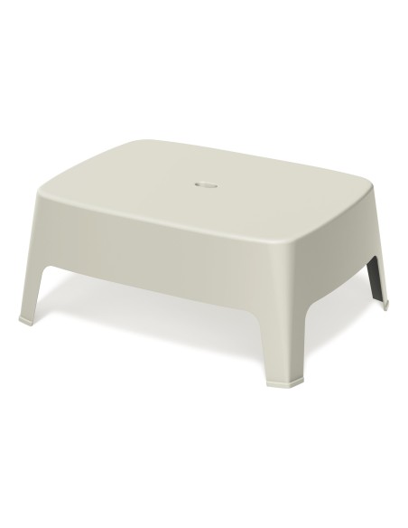 Couchtisch, Monoblock, seidenmatt – Sandbeige | Töpferkönig