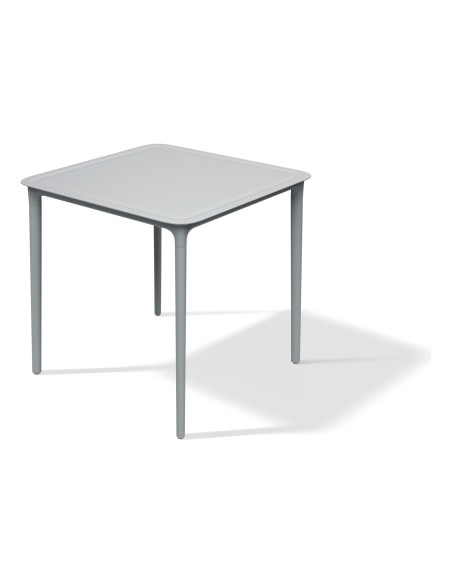 Gartentisch quadratisch in Bugholz-Optik – Grau | Töpferkönig