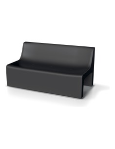 Loungesofa, Rotationsguss – Schwarz | Töpferkönig