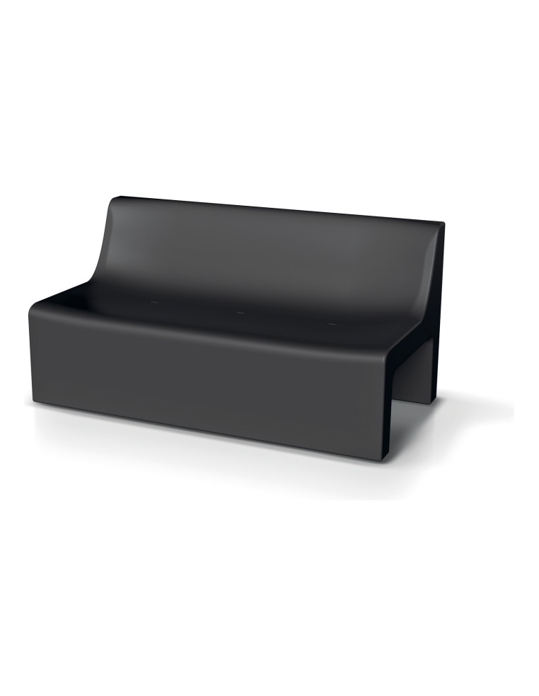 Loungesofa, Rotationsguss – Schwarz | Töpferkönig