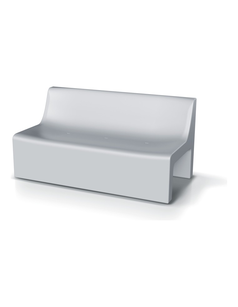 Loungesofa, Rotationsguss – Hellgrau | Töpferkönig