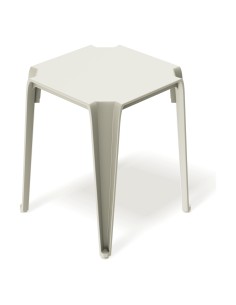 Beistelltisch / Hocker, stapelbar – Sandbeige | Töpferkönig