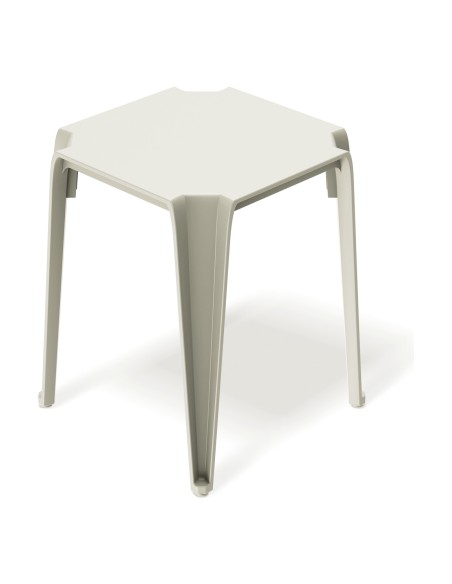 Beistelltisch / Hocker, stapelbar – Sandbeige | Töpferkönig
