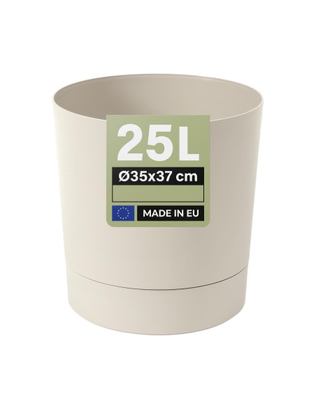 Übertopf rund Ø35 × 37 cm Matt, 25 L – Baumwolle | Töpferkönig