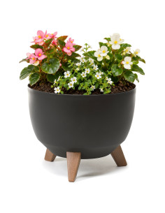 Vasque ronde M+ Ø33 × 23 cm mate, 12,4 L – Noir