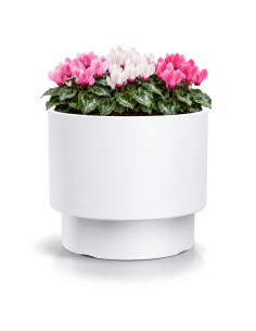 Bloempot rond Ø47 × 44 cm mat, 69 L – Wit | Töpferkönig