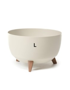 Vasque ronde L Ø40 × 25 cm mate, 21 L – Crème | Töpferkönig
