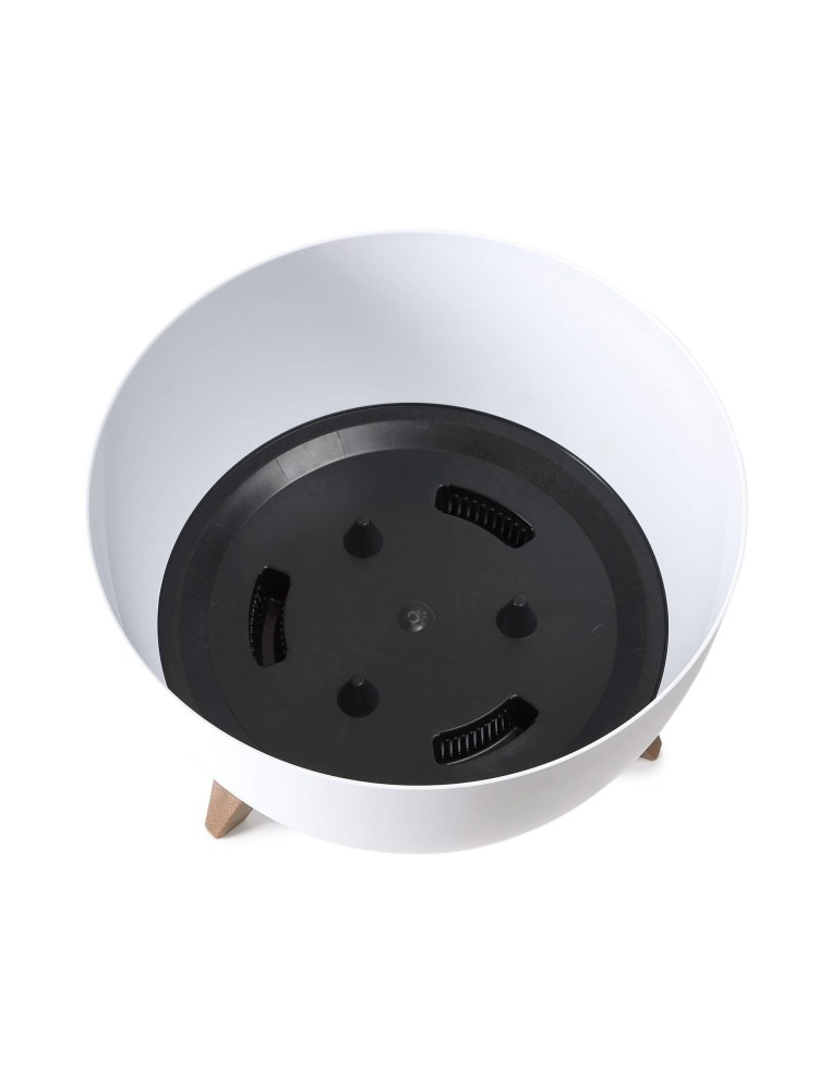 Vasque ronde M Ø29 × 23 cm mate, 9,3 L – Crème | Töpferkönig
