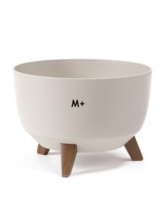 Plantenschaal rond M+ Ø33 × 23 cm mat, 12,4 L – Katoenwit | Töpferkönig