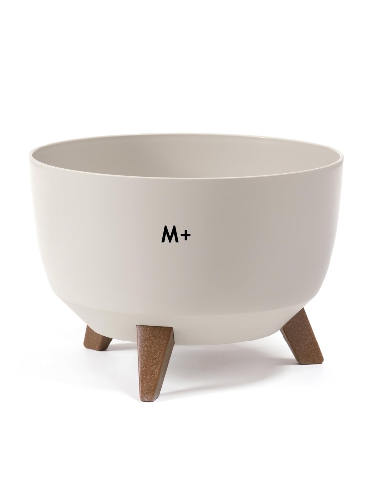 Pflanzschale rund M+ Ø33 × 23 cm Matt, 12,4 L – Baumwolle | Töpferkönig
