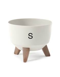 Vasque ronde S Ø24 × 20 cm mate, 5,1 L – Coton | Töpferkönig