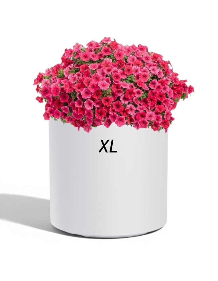 Vaso rotondo Ø39 × 38 cm opaco, 44 L – Bianco | Töpferkönig