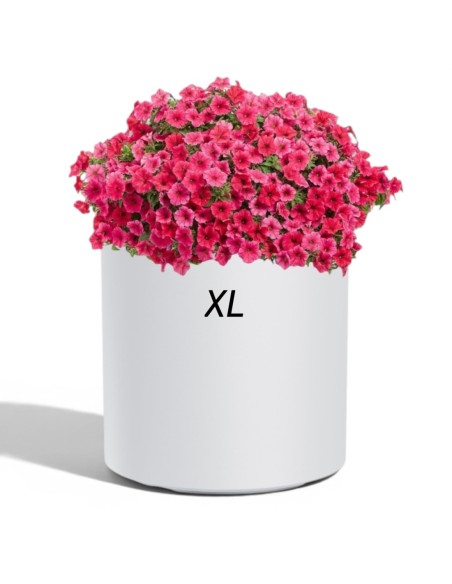 Vaso rotondo Ø39 × 38 cm opaco, 44 L – Bianco | Töpferkönig