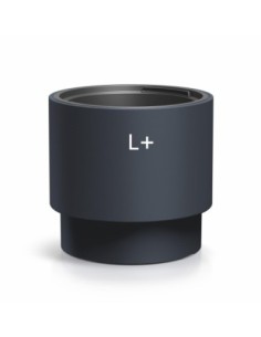 Vaso rotondo Ø30 × 28 cm opaco, 17 L – Antracite | Töpferkönig