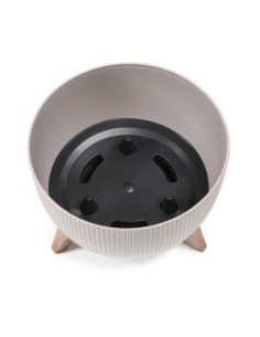 Vasque ronde rainurée M+ Ø33 × 23 cm, 12,4 L – Noir | Töpferkönig 2