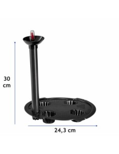 Bewässerungssystem rund Ø24 cm mit Wasserstandsanzeiger | Töpferkönig