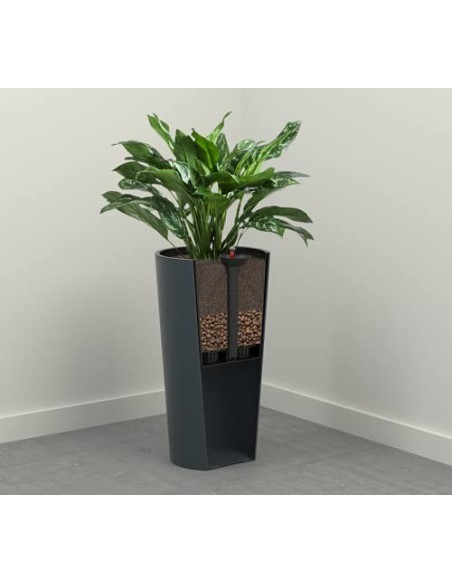 Bewateringssysteem rond Ø24 cm met waterniveau-indicator | Töpferkönig